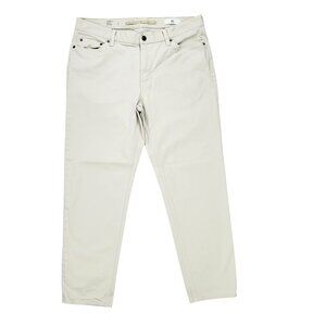 Banana Republic Pants Traveler Men Khakis Chino Stretch Tapered 35x30 (35x28)